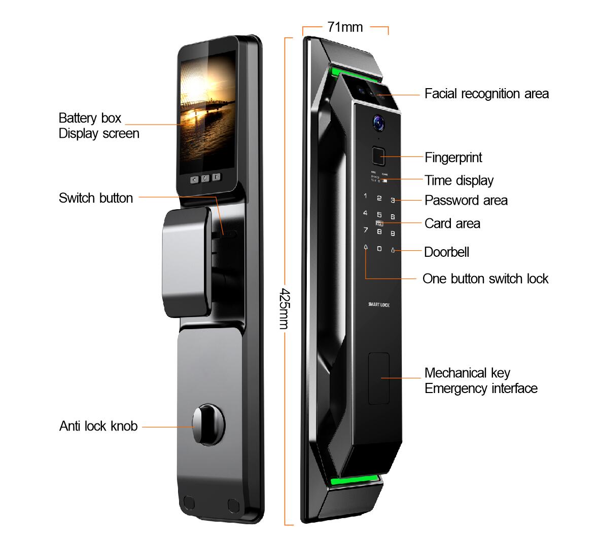 Smart Door Lock LWF15