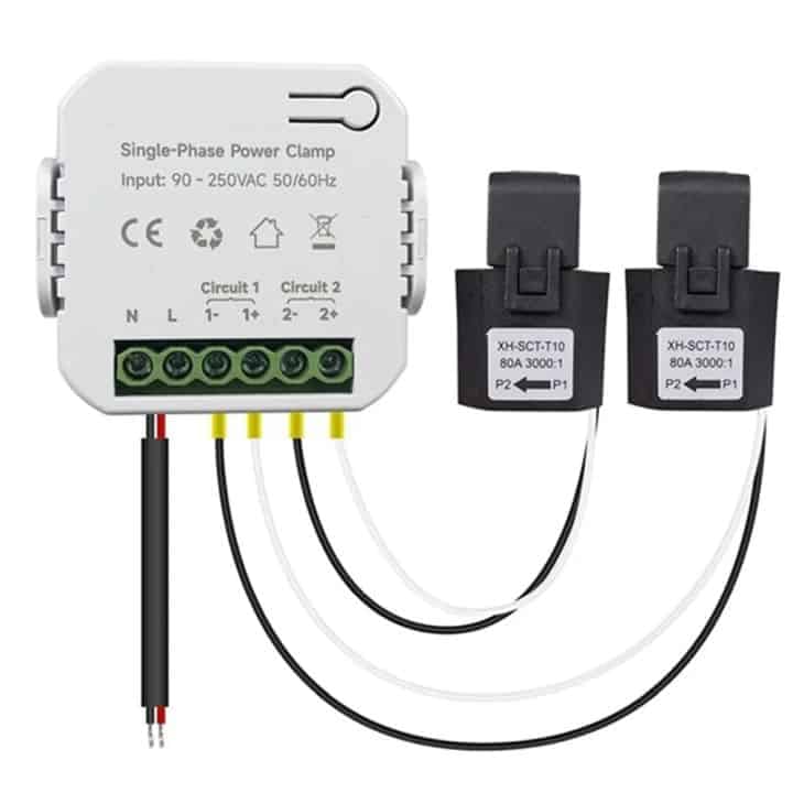 2 Gang 80A Mini Switch