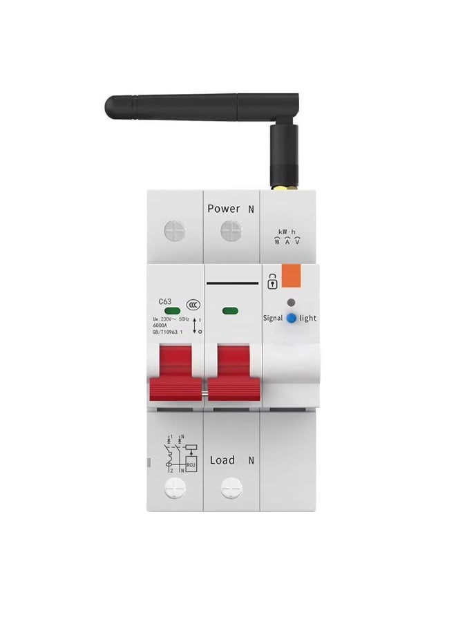 2 Phase Tuya Smart Circuit Breaker