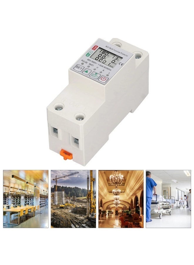 2 Phase 63A Relay Switch Circuit Breaker