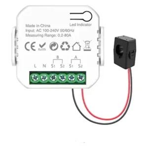 1 Channel WiFi Energy Monitor 80A - عداد استهلاك كهرباء ذكي 1 قناة | EBS Company