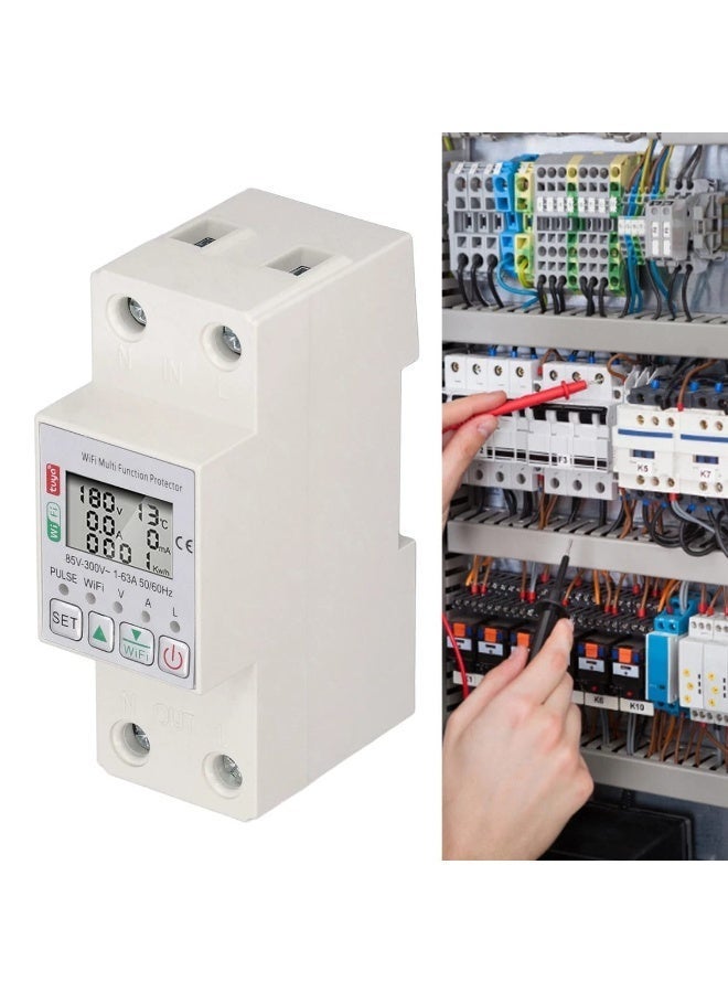 2 Phase 63A Relay Switch Circuit Breaker - قاطع ريلاي 63 أمبير 2 فاز | EBS Company