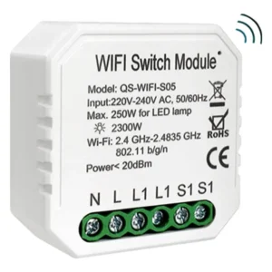 1 Gang Mini WiFi Relay Switch - ريلاي ذكي صغير 1 خط | EBS Company