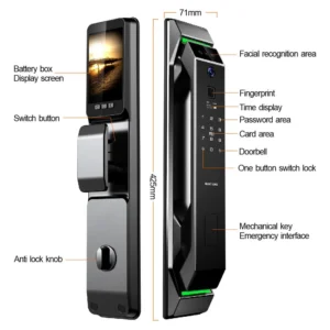 Smart Door Lock LWF15 - كالون باب ذكي LWF15 | EBS Company